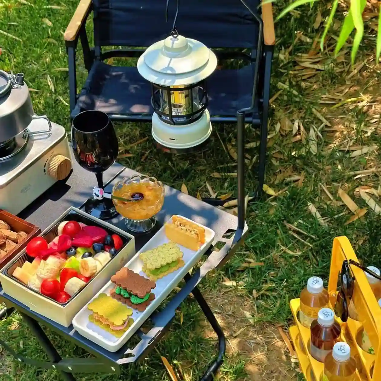 Foldable multifunctional camping table Portable tactical table