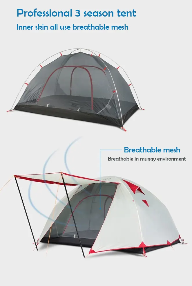 Ultralight camping hiking tent advantage2