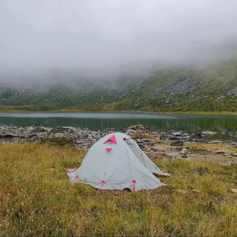 Ultralight camping white tent 2 Person 4 Season feedback