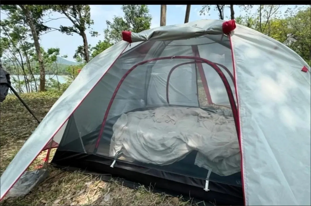 best Ultralight camping tent 3 Person 4 Season with 2 door