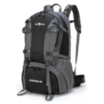 best backpack for hiking, travel waterproof backpack, camera bag, hiking rucksack,hydration water backpack - black