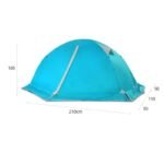 ultra light camping tent 4 seaon blue