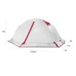 ultra light camping tent 4 seaon white