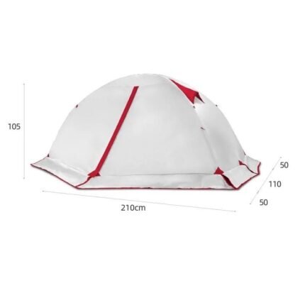 ultra light camping tent 4 seaon white