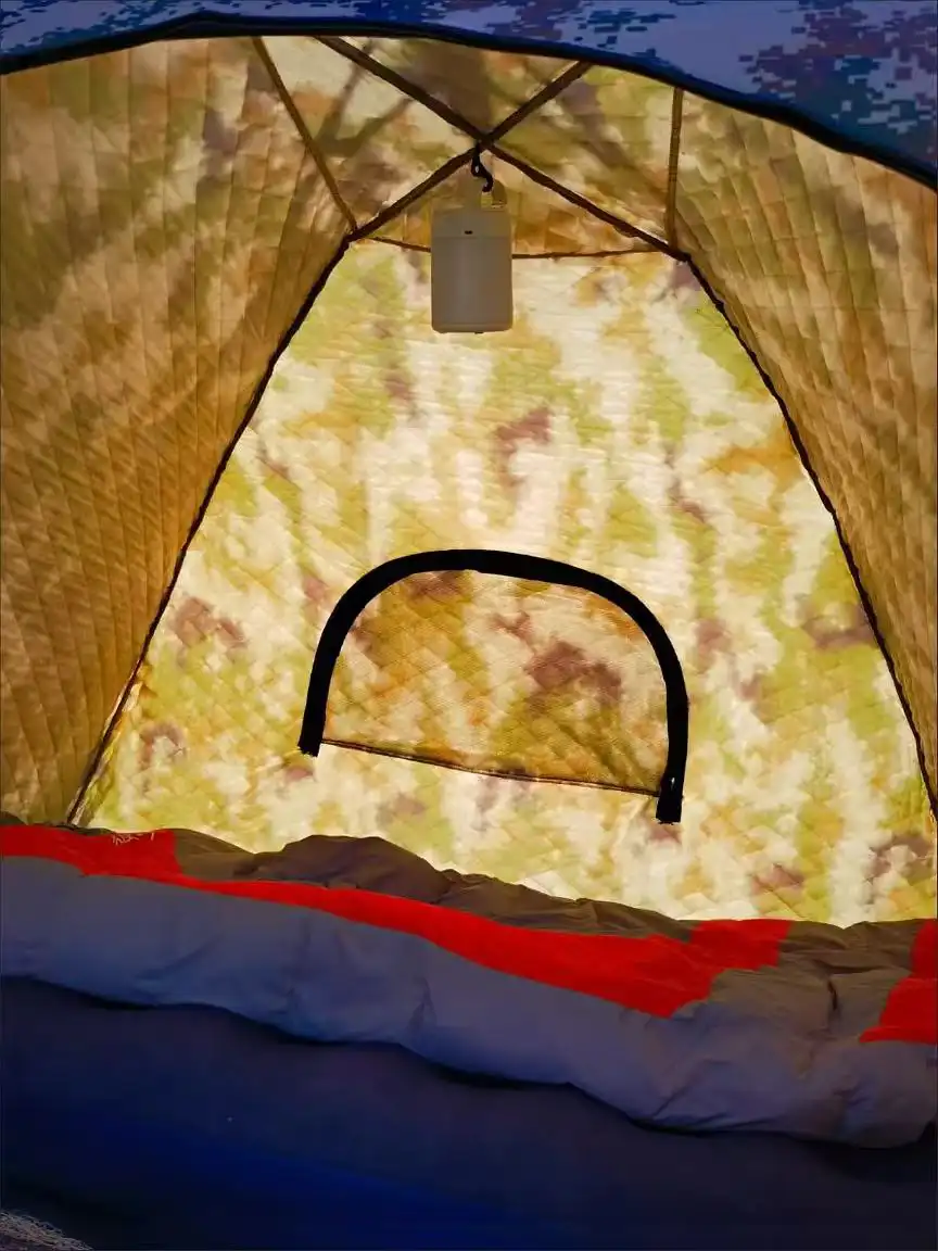 great Automatic camping hiking Camouflage tent