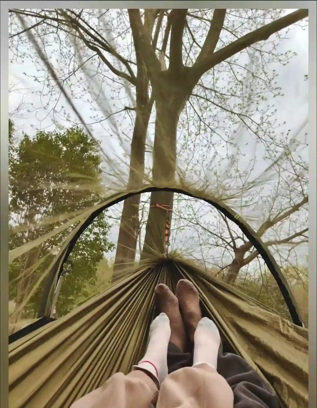 2 person hammock with mosquito net good quality