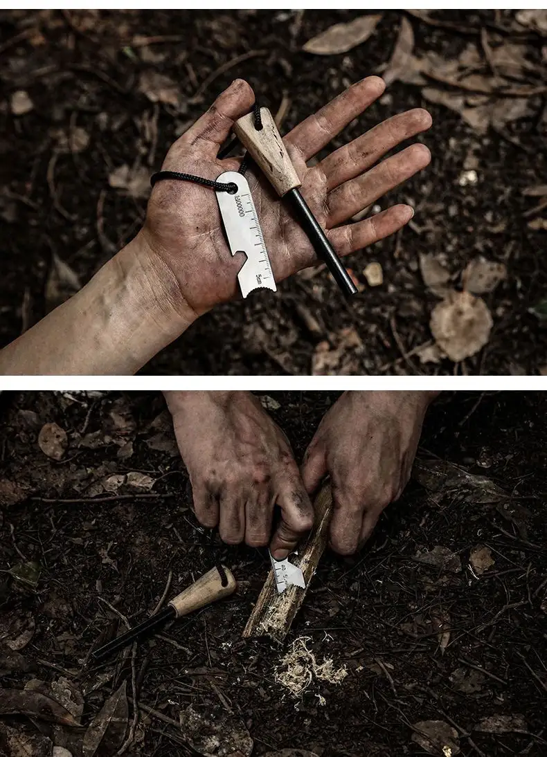 Fire Starter how to light the fire step1