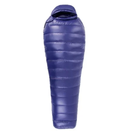 best ultralight waterproof goose down sleeping bag down quilt for camping hiking cold weather - blue