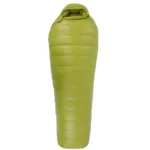 best ultralight waterproof goose down sleeping bag down quilt for camping hiking cold weather - green