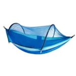 hammock with mosquito net camping backpacking hammock blue