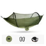 hammock with mosquito net green