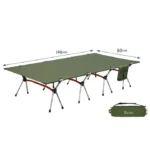 sleeping cot foldable backpacking cot camping bed lightweight camping cot green for sale