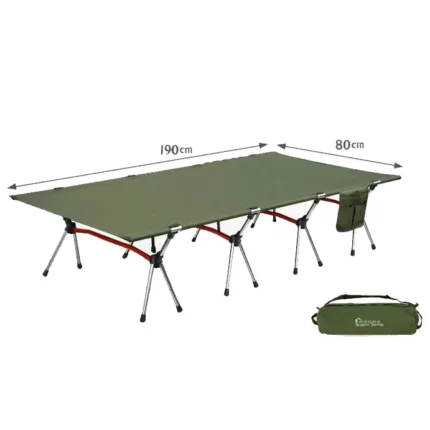 sleeping cot foldable backpacking cot camping bed lightweight camping cot green for sale